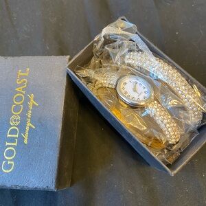 Costume Jewelry watch and bracelet